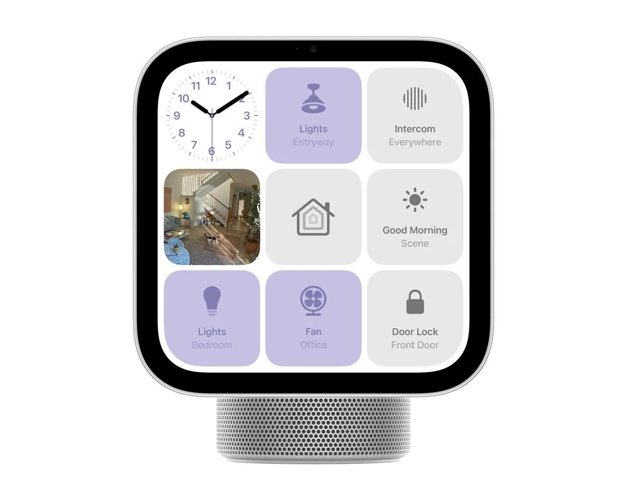 苹果发布Apple HomeView屏幕，售价299美元，Siri支持人脸识别 头图