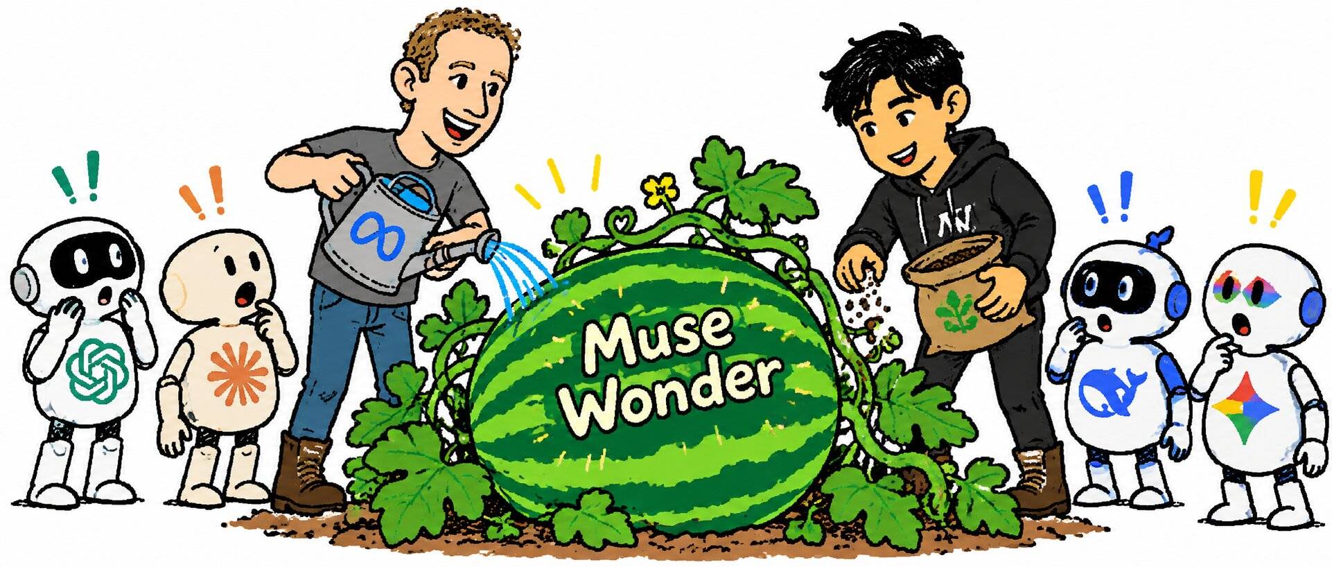 Meta发布AI模型Muse Wonder，性能接近GPT-6.1，但用户评价两极分化 头图